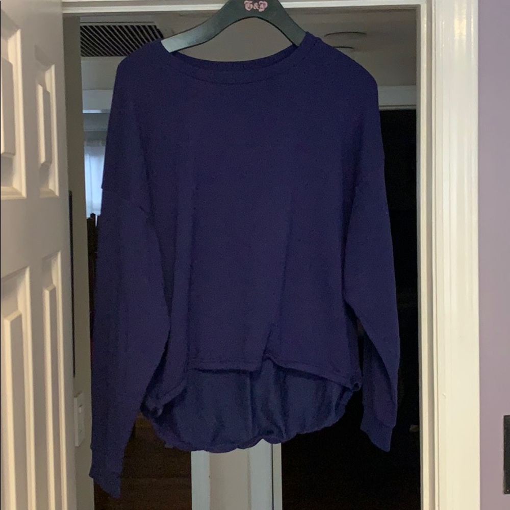 Fabletics hi lo sweatshirt